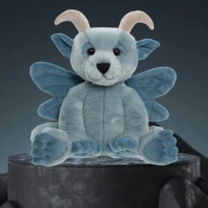 10" Charlie Bears Drawbridge Blue Gargoyle