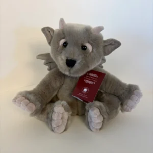 8" Charlie Bears Moat Grey Dragon