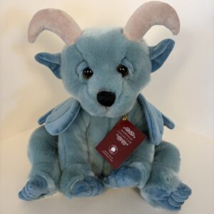 10" Charlie Bears Drawbridge Blue Dragon