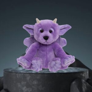 8" Charlie Bears Portcullis Purple Gargoyle