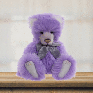 17" Charlie Bears Marianne Purple Teddy Bear